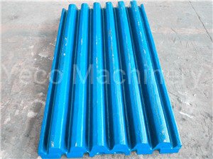 Jaw Plate Sandvik CJ411 / JM1108 PN 400.0437-02